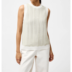 French Connection London Sleeveless Wave Knit Jumper